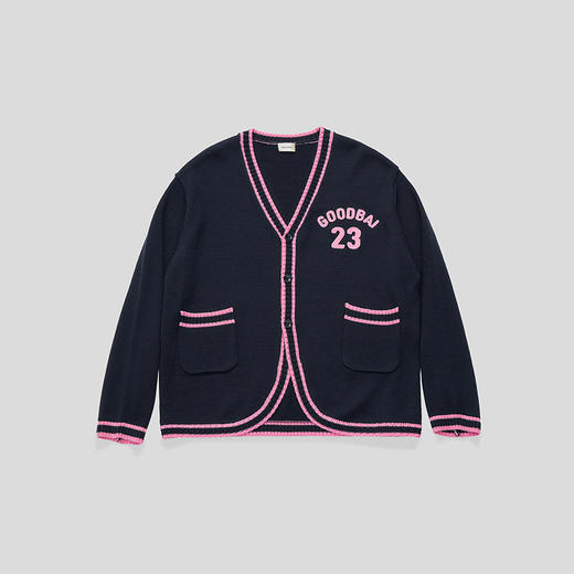 GOODBAI链条绣logo oversize毛衣 商品图4