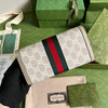 Gucci燕麦色长款钱包 商品缩略图1
