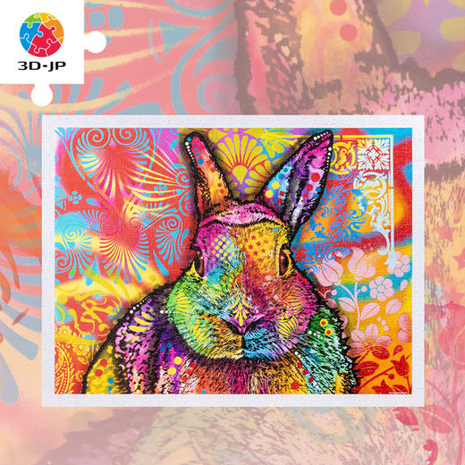 【折扣商品 不退不换】1200片平面拼图塑料拼图 H3178 Dean Russo-野兔 商品图0