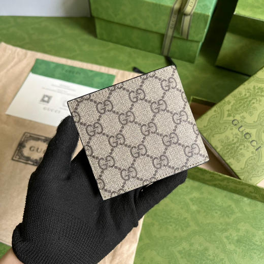 Gucci 猫咪印花钱包 商品图1