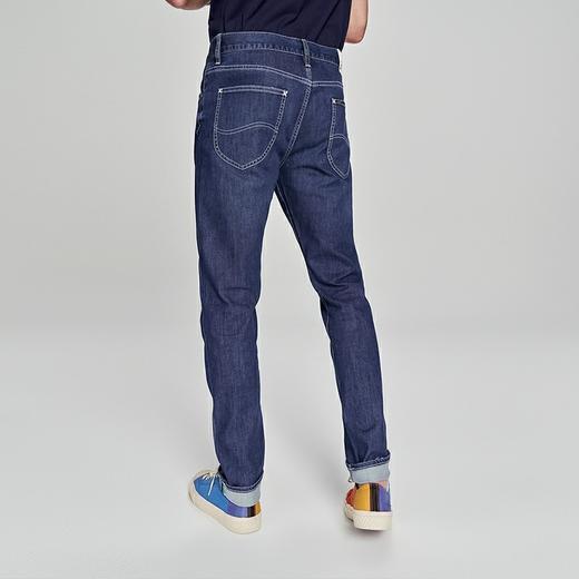 Lee商场同款705标准大锥形凉感中蓝色男牛仔裤凉凉裤潮LMB100705200228A02891 商品图1