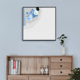 多喜爱 百搭生活布艺装饰画 格瑞灰cs