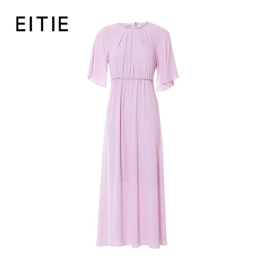 EITIE爱特爱夏季新款气质高腰显瘦连衣裙7407142 商品图6