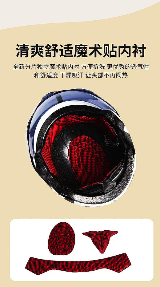 3C认证头盔捷凯（内盒独立包装） 商品图1