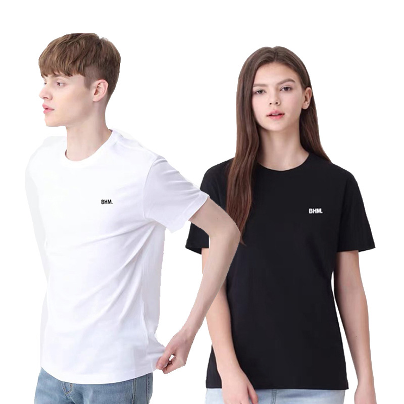 百家好BASIC HOUSE 男女款纯棉短袖T恤（3件装）1组