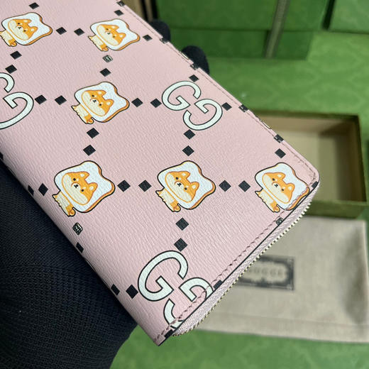 GG动物印花全拉链式钱包 商品图4