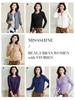 剩S/XL/L 米思阳2026春季新款通勤简约弹力空调衫薄款开衫螺纹羊毛针织衫女 商品缩略图4