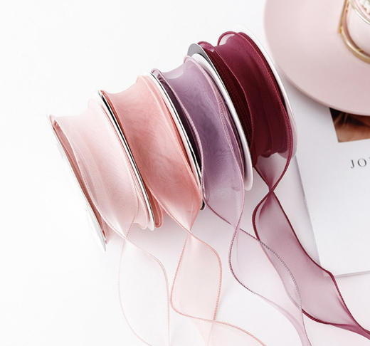 【资材】4CM 鱼尾纱带/丝带  卷 商品图1