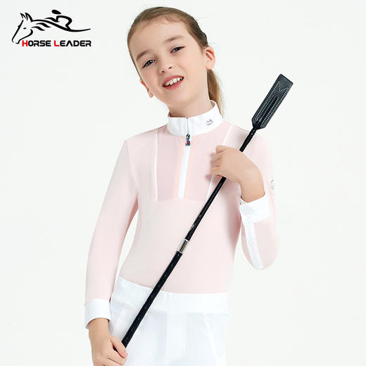 horseleader春夏儿童立领长袖T恤-13602 商品图3