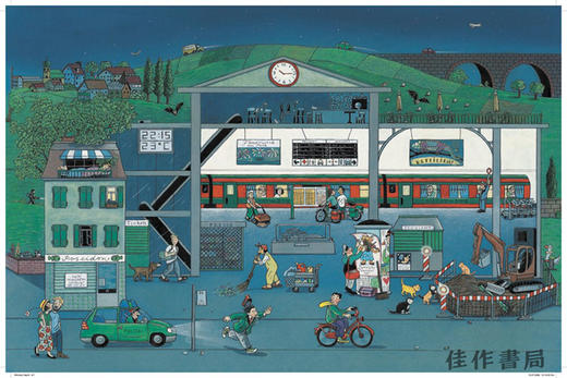 All Around Bustletown: Nighttime / 布斯敦镇的四周：夜间 商品图1