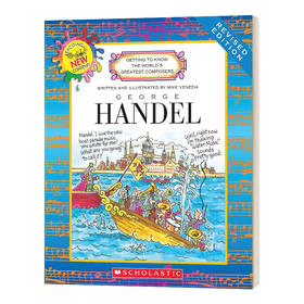 英文原版 George Handel Revised Edition 乔治·弗里德里希·亨德尔-伟大的作曲家 英文版 进口英语原版书籍