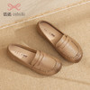 信诺真皮软底妈妈鞋单鞋女春秋款平底一脚蹬中老年舒适皮鞋老人鞋22Q2303-H5 商品缩略图3