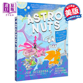 预售 【中商原版】AstroNuts Mission Two The Water Planet 坚果宇航员任务2 英文原版 小初文学 桥梁漫画图像小说进口童书 8-12岁