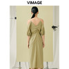 VIMAGE纬漫纪夏季新款时尚个性设计显瘦连衣裙女V1907529 商品缩略图5