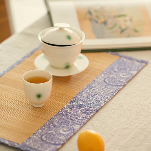 蒂卡系列竹制茶垫新中式禅意茶席 商品图3
