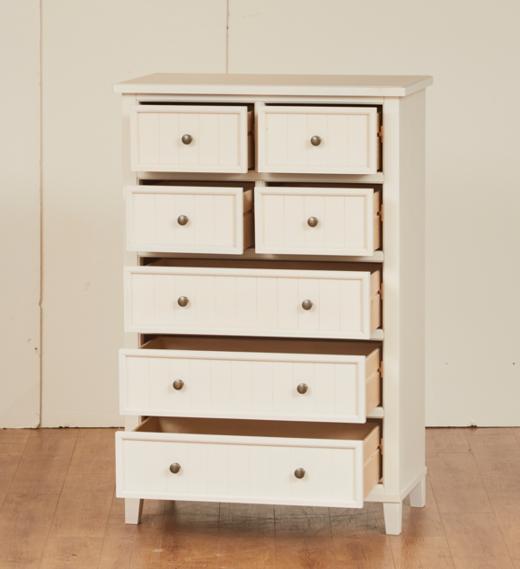 【家具】高柜 N波士顿80 水洗白 商品图2