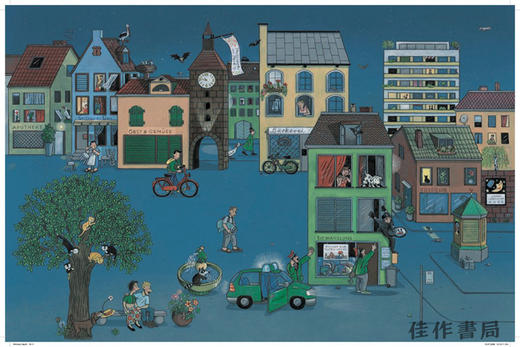 All Around Bustletown: Nighttime / 布斯敦镇的四周：夜间 商品图2