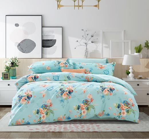 【团购展示】富安娜纯棉四件套-花意轻尘 商品图0