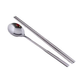 宫中勺筷1P 스텐궁중수저1P