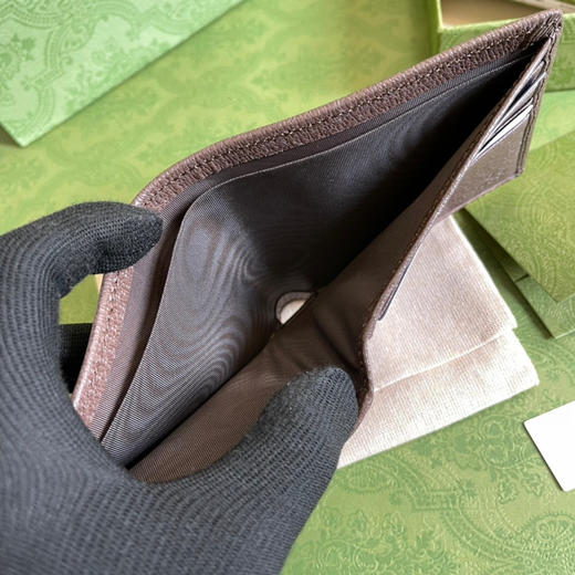 Gucci 啡色/涂鸦钱包 商品图7