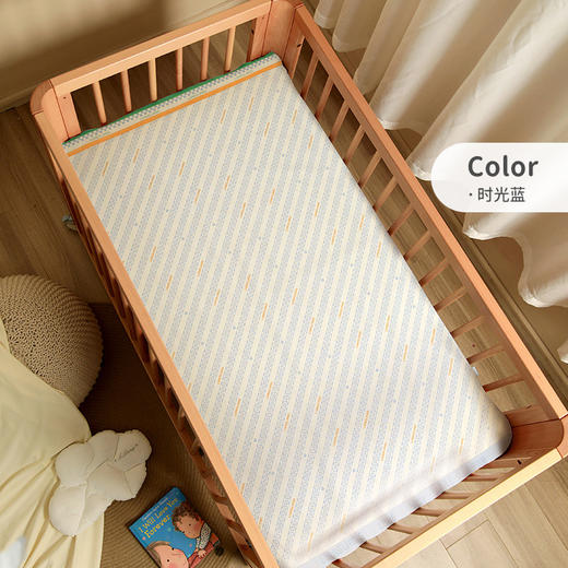【纯苎麻凉席】良良婴儿苎麻凉席新生儿宝宝幼儿园儿童床凉席夏季婴儿床席子 商品图7