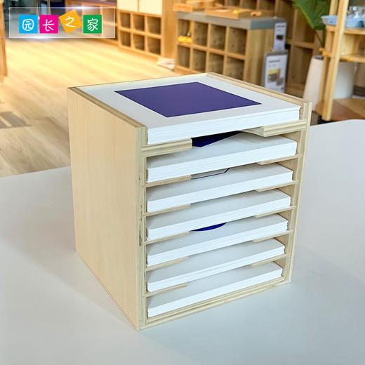 AMI教具 几何图形嵌板橱 商品图1