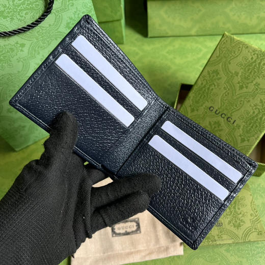 Gucci海军蓝短款钱包 商品图6