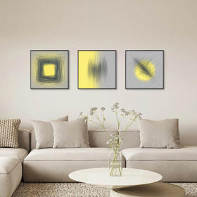 多喜爱 百搭生活布艺装饰画 耶里黄cs