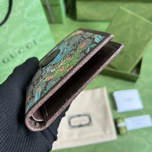 Gucci老虎印花钱包 商品图2