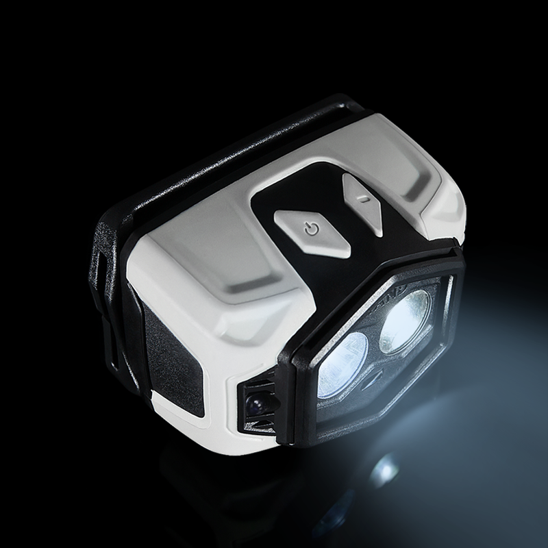 空钩悟道感应头灯 户外露营登山防水充电头灯头戴式野钓钓鱼LED灯