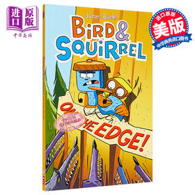 【中商原版】Bird & Squirrel on the Edge学乐小鸟和松鼠3 进口英文原版 全彩儿童漫画书图像小说 小学生课外英语读物6-12岁