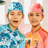 *TOSWIM拓胜儿童泳帽布帽女童男童宝宝可爱UPF50+防晒布料不勒头游泳帽 商品缩略图0