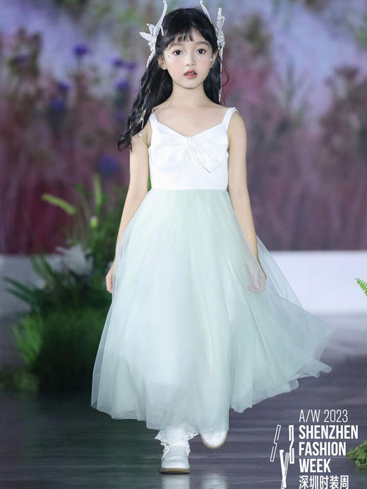 pureshare蓬纱馆 深圳时装周同款 春俏公主裙 商品图0