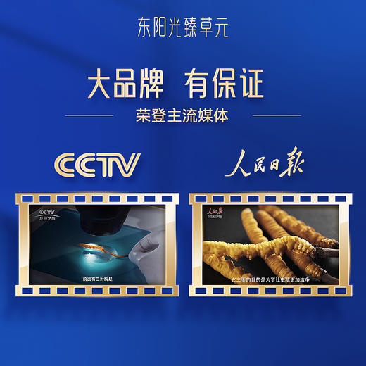 东阳光臻草元 虫草含片 高端滋补送礼 小灯泡三瓶装 商品图7