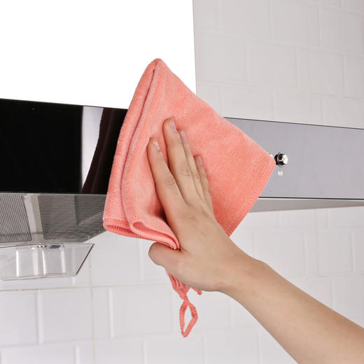 美丽雅双面绒抹布 35*35cm*3片 颜色随机发 商品图3