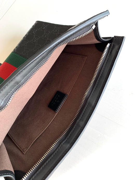 Gucci真皮压花手包 商品图7