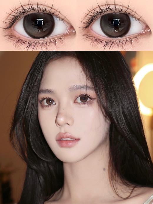 【年抛】小萌环 RUNACO
|  中直径14.2 着色13.4左右 | 【同品牌多副美瞳更划算，选款色板在详情页内】奶油狗狗眼美瞳 商品图2