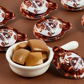 「“嚼”的咖啡！独立包装」3D咖啡糖奶糖 创意软糖咖啡糖400g64粒上班休闲零食