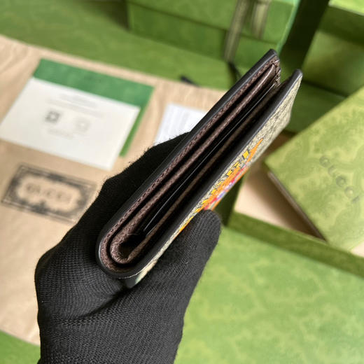 Gucci 猫咪印花钱包 商品图3