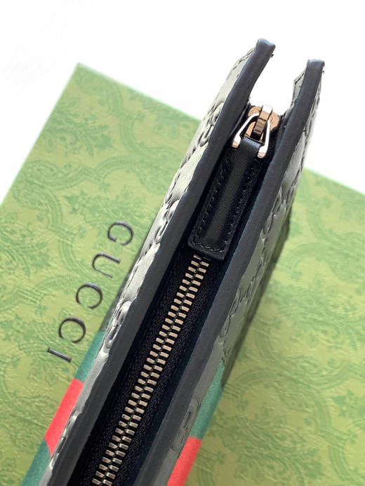 Gucci真皮压花手包 商品图5