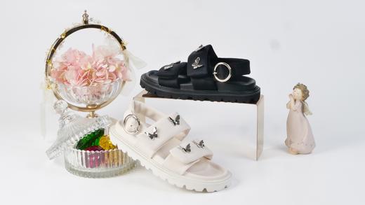 Westory夏季低跟交叉清凉拖鞋61451 商品图4