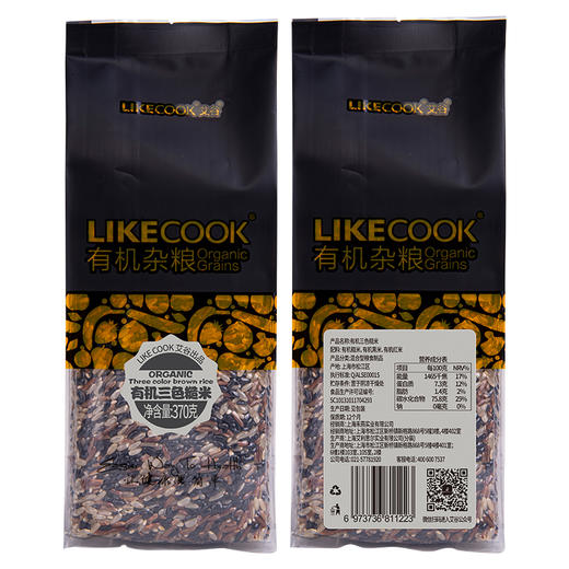 艾谷有机三色糙米370g 商品图1