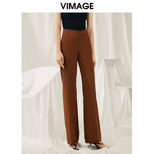 VIMAGE纬漫纪夏季新款时尚百搭打底裤高腰裤V1905511 商品图2