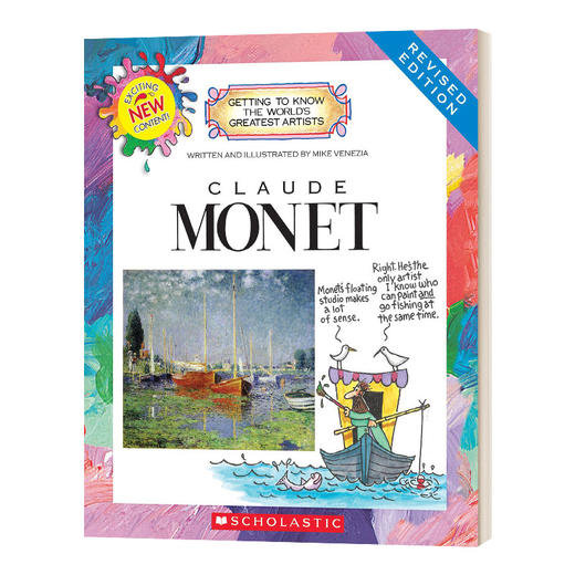 英文原版 Claude Monet Revised Edition 克劳德·莫奈-伟大的艺术家 英文版 进口英语原版书籍 商品图0