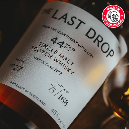 最后一滴（The Last Drop)特睿谷1977-44年单桶单一麦芽苏格兰威士忌700ml+50ml 商品图4
