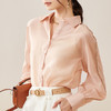 剩L/XL 芳外【莱赛尔轻薄防晒衬衫】2025夏季新款微透小性感女式衬衫 商品缩略图4