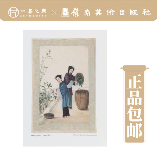 广州制作：欧美藏十九世纪中国蓪纸画【现货包邮】 商品图2