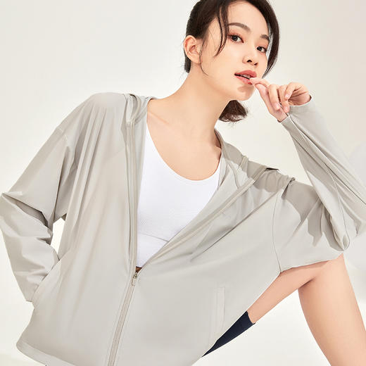 MOLYVIVI魔力薇薇盈感防晒衣 一触即凉 冰凉透气 轻柔大帽檐 全方位防护防晒外套 时尚有型 商品图5