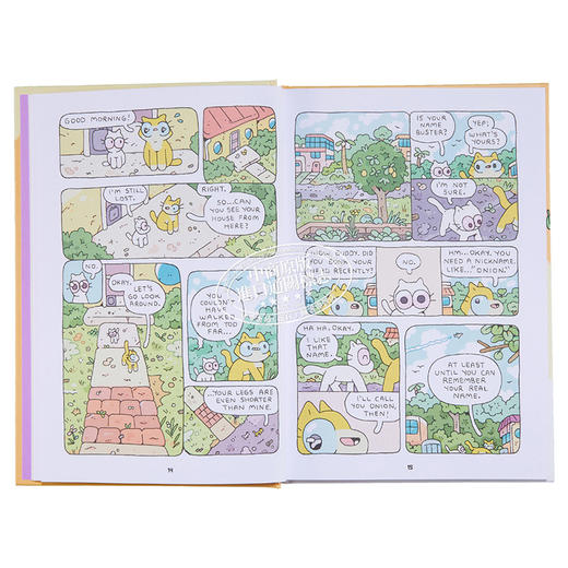 预售 【中商原版】Housecat Trouble 2 桥梁漫画 家猫的烦恼2 英文原版小初文学 进口图像小说 动物故事漫画图画小说 儿童漫画故事 商品图6