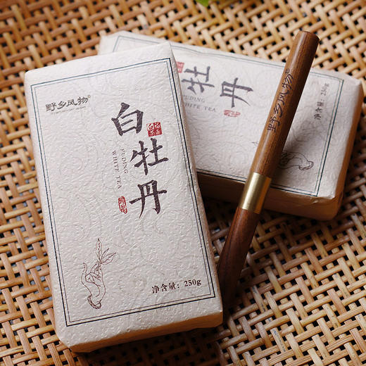 野乡风物丨白牡丹 250克单饼茶砖 商品图5